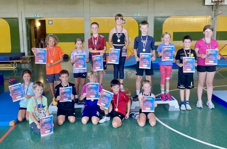 Ninja Warrior an der Grund- und Mittelschule Eichendorf